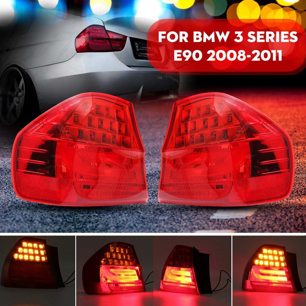 1Pairs Driver Rear Outlet LED Taillight Tail Light FOR BMW 3 SERIES E90 08-11