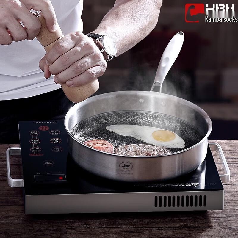 Kambach 304 Stainless Steel Frying Pan