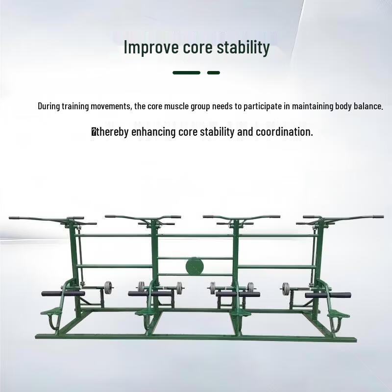 Lin Shisheng Outdoor Four-Person High Pull Combination Trainer