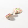 Exaggerated Asymmetric Enamel Drop Earrings Hand Painted Floral Multi-Layered Earrings Gifts For Women Daily Party Wear