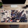 1pc Gundam Large Mouse Pad Computer Mat Desk Mat Keyboard Mat Office Gaming Table Mat