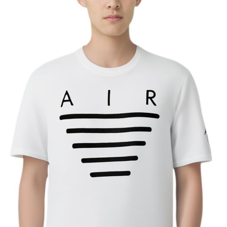 Jordan Casual Short Sleeve T-Shirt Men Tops White AJ3991-100