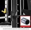 Smith Machine & Squat Power Rack: Comprehensive Home Fitness Equipment Set