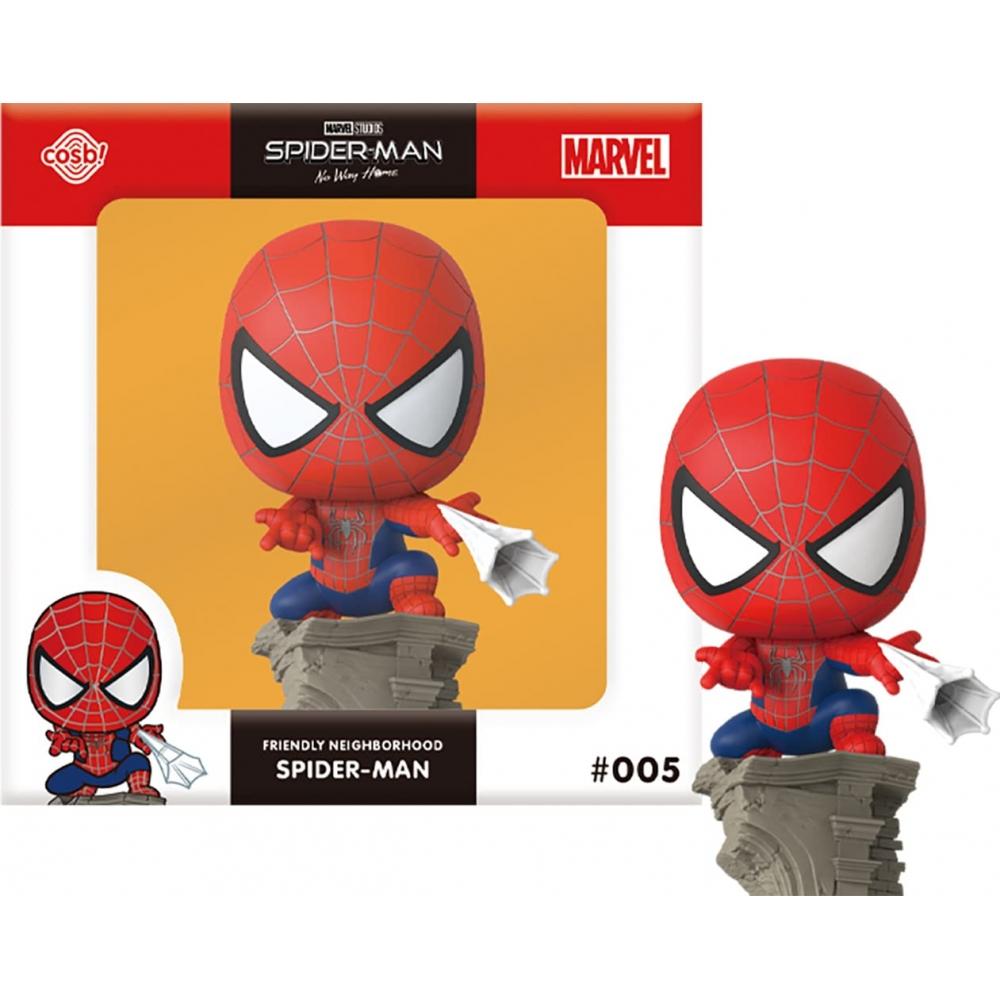 

005 8 см Cbx034 Косби Marvel Collection Фильм Человек-паук Нет пути домой Дружелюбный