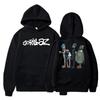 Gorillaz Graphic Hoodie Men Women Sweatshirt Autumn Winter Oversized Streetwear Y2k Hip Hop Pullover Tracksuit Female Male Clothing