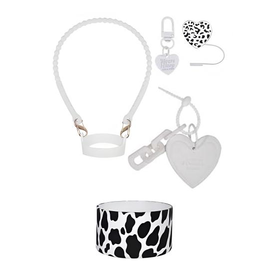 

Набор из 5 силиконовых соломинок для стаканов объемом 30/40 унций, в комплект входят подвески на ручки и ремешки, аксессуары для стаканов без содержания бисфенола А для бутылок с водой I