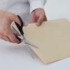KOKUYO HASA Scissors for Paper and Tapered Kai Corporation High-Quality Crafts, Tip, Blades, Black, HASA-003