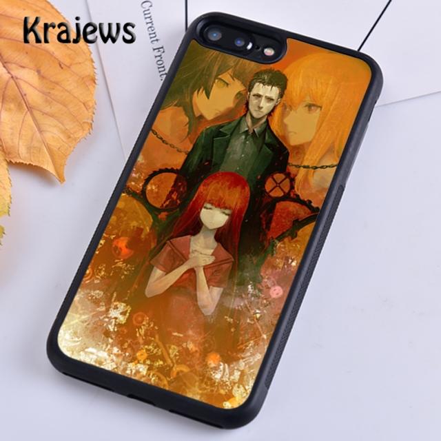 

Мягкий чехол для телефона Krajews Steins Gate аниме для iPhone 14 5 SE 6s 7 8 plus XR XS 11 12 13 pro max Samsung S21 S22ultra Plus Samsung S22ultra