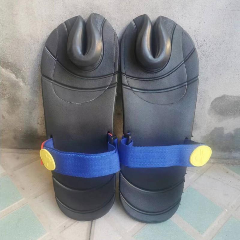 

Тапочки из бобовой кожи dopie ленивые тапочки мужские личностные парные с нескользящими шлепанцами пляжные сандалии 44