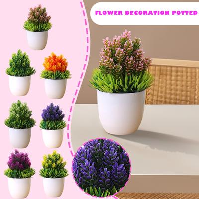 Simülasyon Yeşil Bitki Saksı Süsleri Bitki Kombinasyonu İç Mekan Masaüstü Süsleri Simülasyon Yapay Çiçek Bitki Bonsai