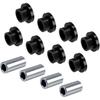 Für Polaris Vordere Stoßdämpferbuchsen-Hülsen-Kit Obere und untere Hinterradstoßdämpferbuchsen für Polaris ATV Ersatz 7041960 7041773 7041817 7042078 7041956