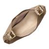 MICHAEL KORS Nolita brand logo metal accessories Hobo handbag leather shoulder bag large size women's khaki