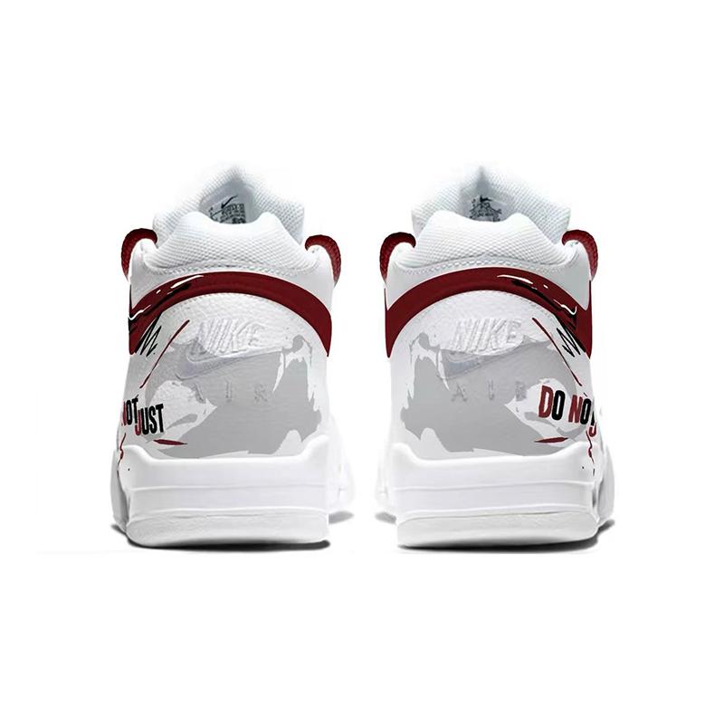 Nike Flight Legacy Unreplied Letters Synthetic Leather Cushioning Slip Resistant Abrasion Resistant Low Top BQ4212-101(Team1727-)