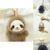 Cute Plush Koala And Sloth Keychain Adorable Backpack Pendant Soft Toy For Kids
