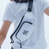 New MLB New York Yankees Canvas Canvas Bag Fanny Pack Regular Unisex White 32BGCS111-50W
