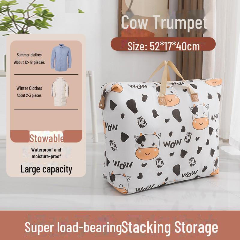 

Портативная стеганая сумка с рисунком для хранения одежды и постельных принадлежностей для детского сада Small [54*17*40]