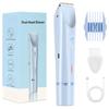 Rasoi Elettrici 2 In 1 per Donna Bikini Trimmer Rasoi per Viso Depilazione per Ascelle Gambe Lady Body Trimmer Impermeabile Indolore