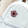 Cute Flower Alloy Plated Lapel Pin - Electroplating Craftsmanship Badge For Clothing, Backpack & Accessory Decoration