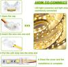 8mmLED connector 3Pin dual-color temperature light strip solderless buckle connector plate to wire crystal buckle 20pcs