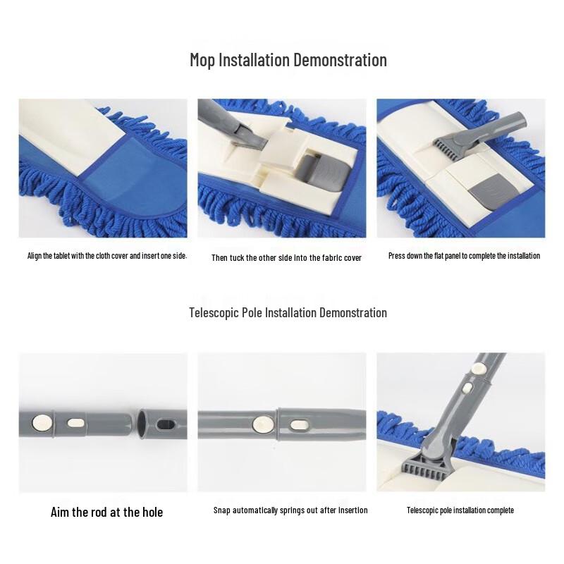 MDNG Professional Foldable Flat Mop