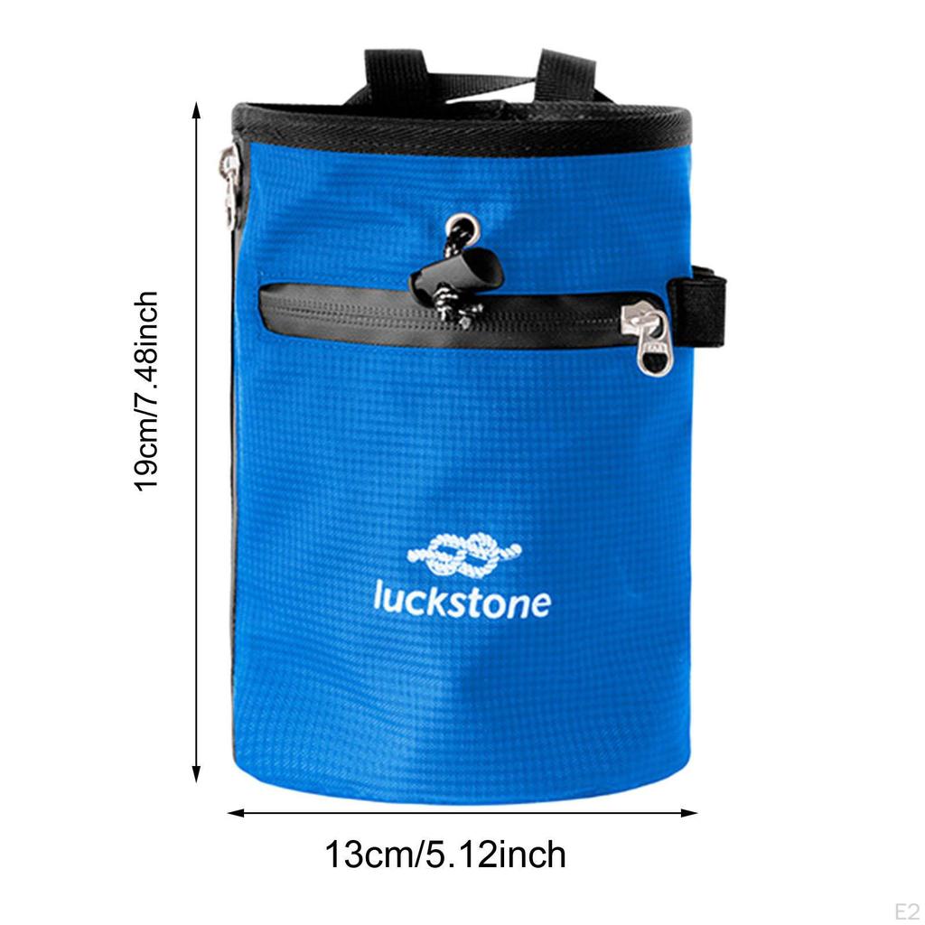 Chalk Bag for Climbing Carrier Practical Storage Pouch Waist Belt Weightlifting