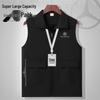 Luxury 4S Shop Work Vest with Custom Logo for Automotive Exhibitions, Waterproof Bib Design
