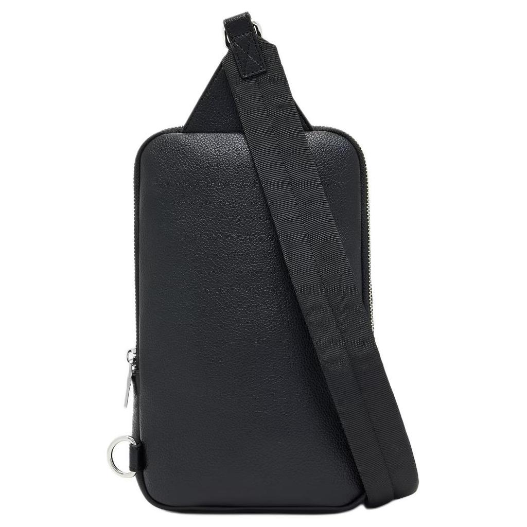 New ARMANI EXCHANGEAE Polyester Sling Bag Men's Black XM000843-AF12134-UC001
