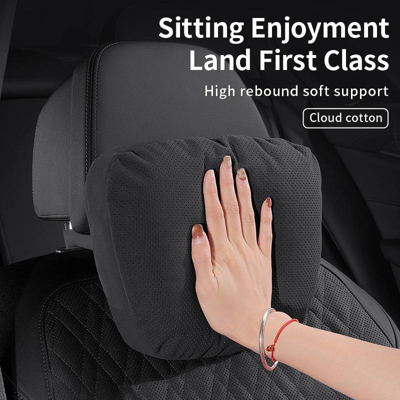 For Tesla Model 3 Model Y Model S Model X Car Headrest Neck Support Seat Soft Neck Pillow Automobile Tesla Interior Accessories