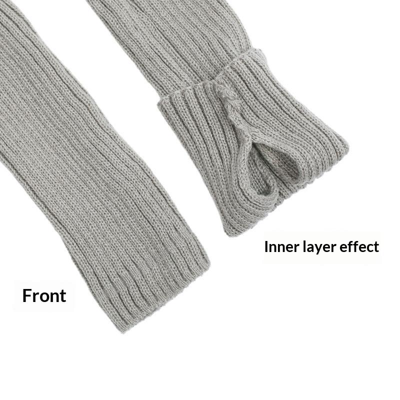 Women Girls Ballet Leg Warmers Knitted Socks Ballet Socks Ballet Stockings Yoga Socks Daily Wear Gym Fitness Dance Socks
