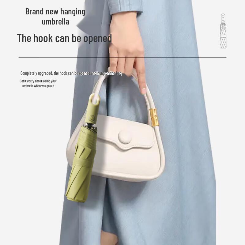 NANQIAO Automatic UV Umbrella with Ring Handle