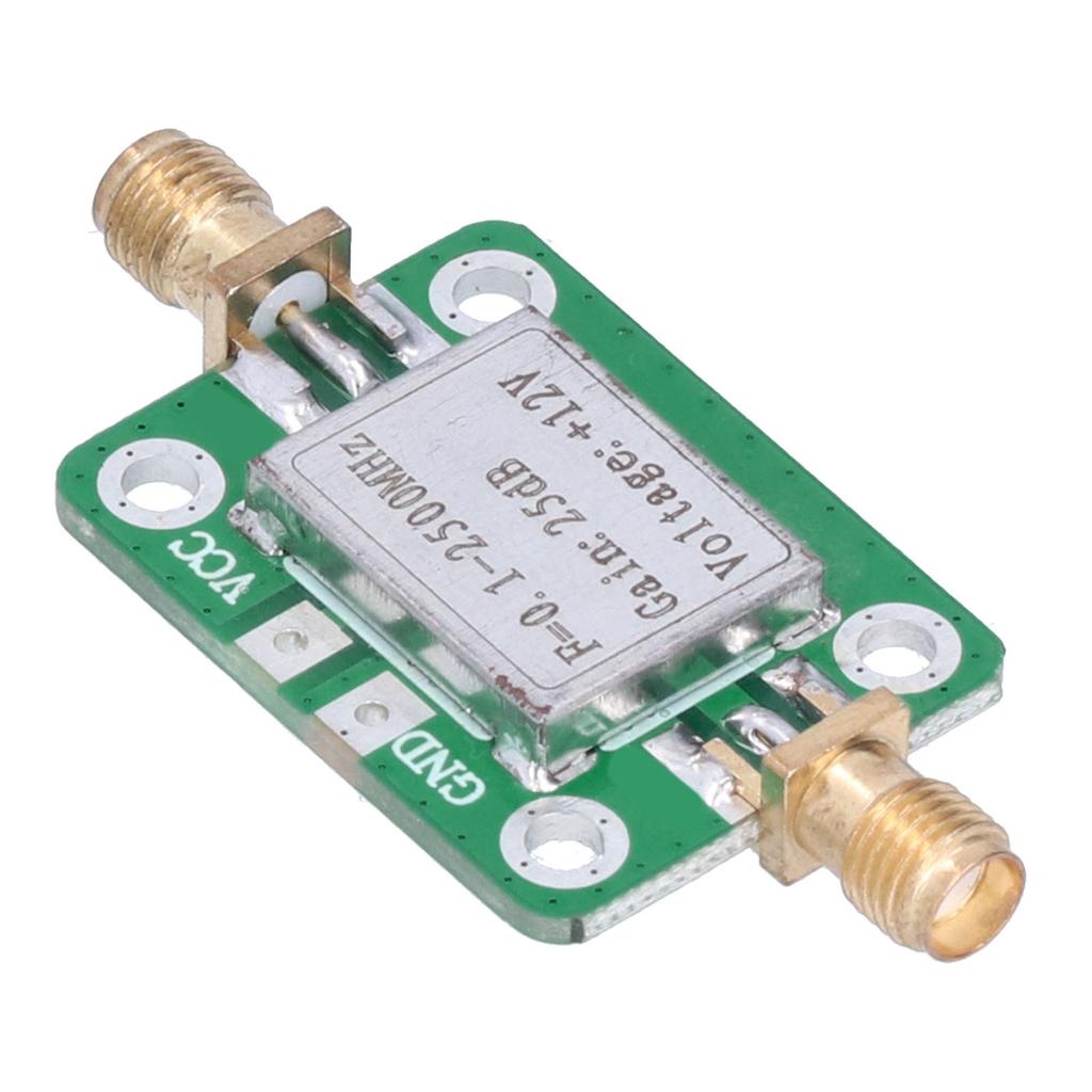 RF WideBand Amplifier 0.12500MHz 12V 45mA 25dB High Gain Low Noise SMAK Female LNA Amplifier