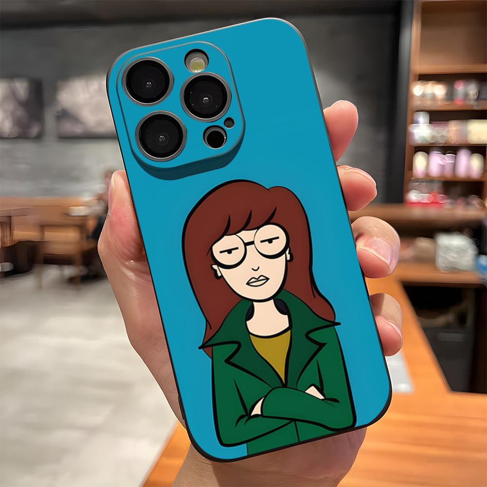 D-Daria Morgendorffer Phone Case For IPhone 17 Pro Max 15 Pro 16 14 Plus 12 13 Mini 11 Pro Shockproof Soft Cover