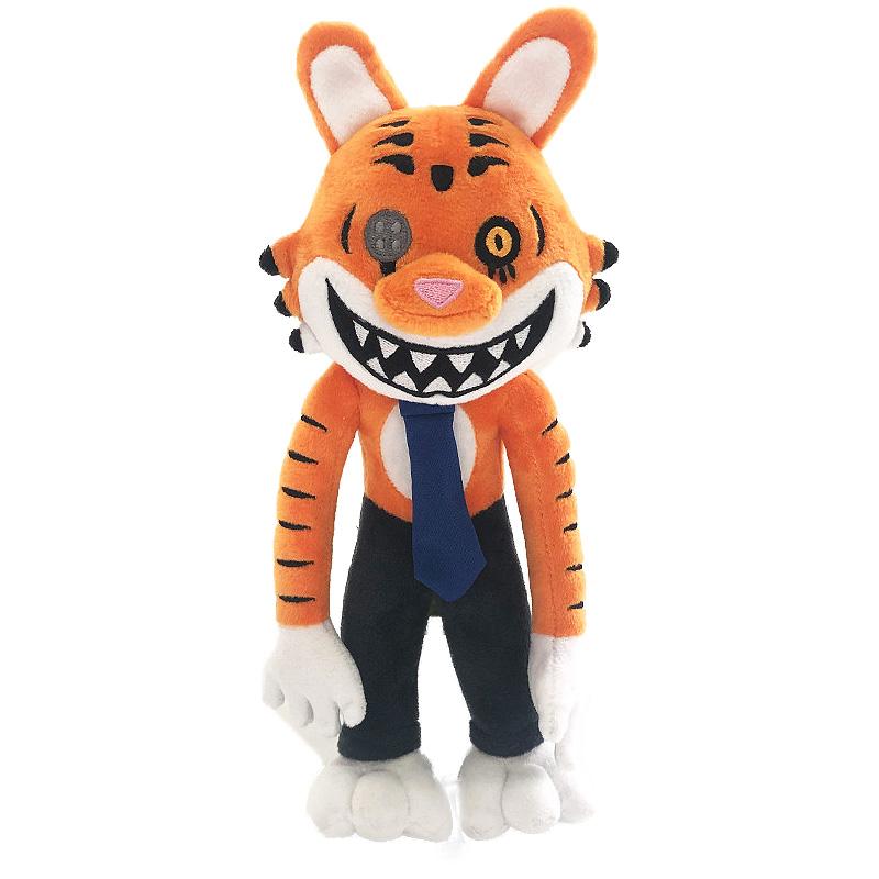Mr. Hopp's Playhouse 2 Plushies Mr Hopp Mr Stripes Miss Bo Figure Soft Stuffed Animal Doll Horror Plush Toy Halloween Christmas