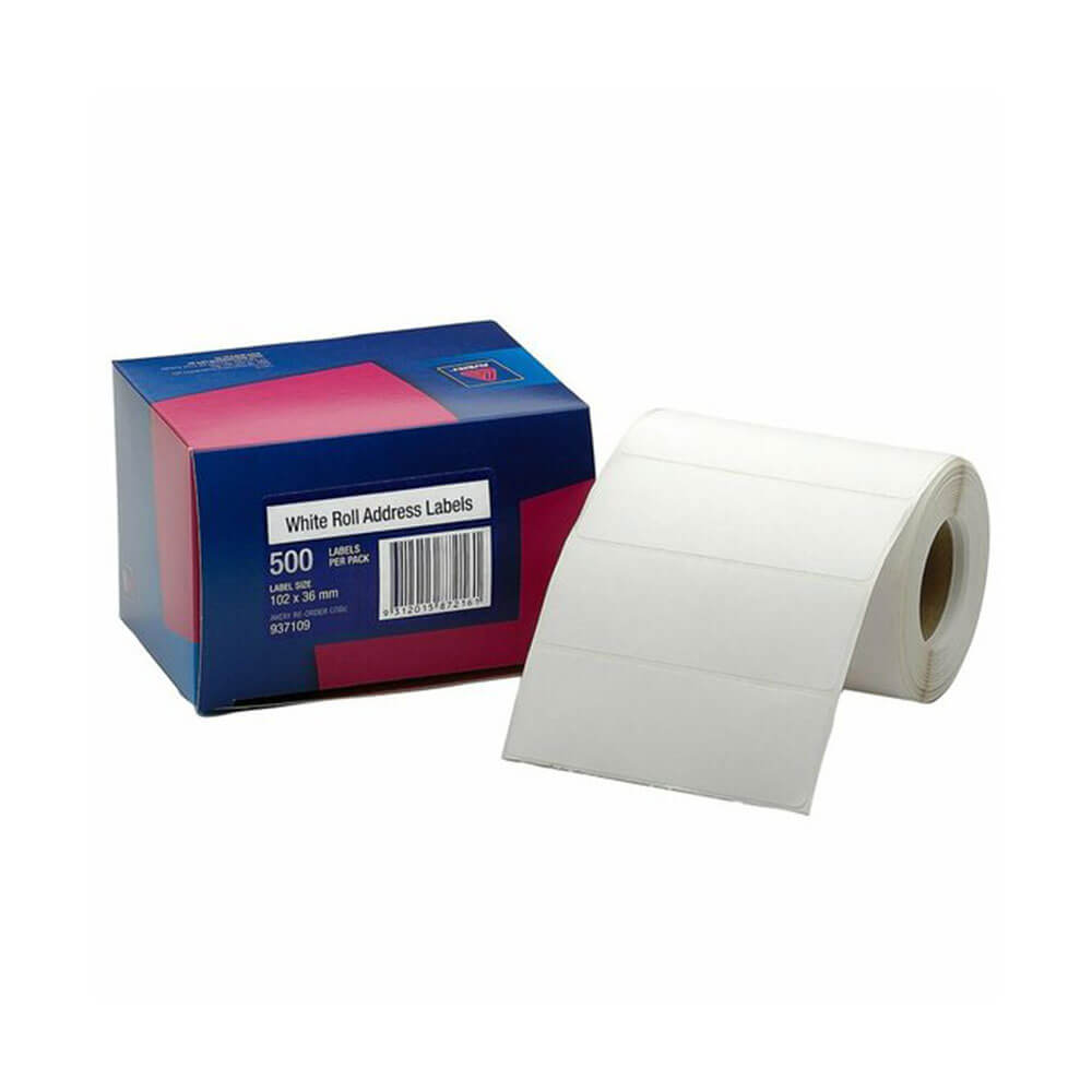 Avery Adressetikettenrolle 102x36mm