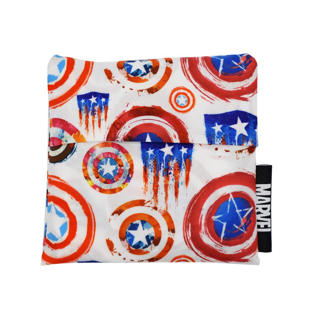 Marushin Eco Marvel Shuffle Made with Recycled x W40 x D20cm 12 x 2505033000 Bag, Icon, Polyester, H63.5 (Folded 12cm), 66g,