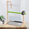 Vogel Zitstok Papegaai Standaard Speelgoed Natuurlijk Hout Speeltuin Gym Accessoires voor Kooi