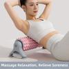 Non-Slip Suction Cup Foam Roller Stable Large Load Bearing Muscle Relaxation Roller Easy To Use with Stand