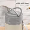MAXCOOK 304 Stainless Steel Vacuum Insulated Divided Lunch Container
