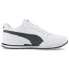 Puma ST Runner v3 Leather White Black Unisex Sneakers 384855-09