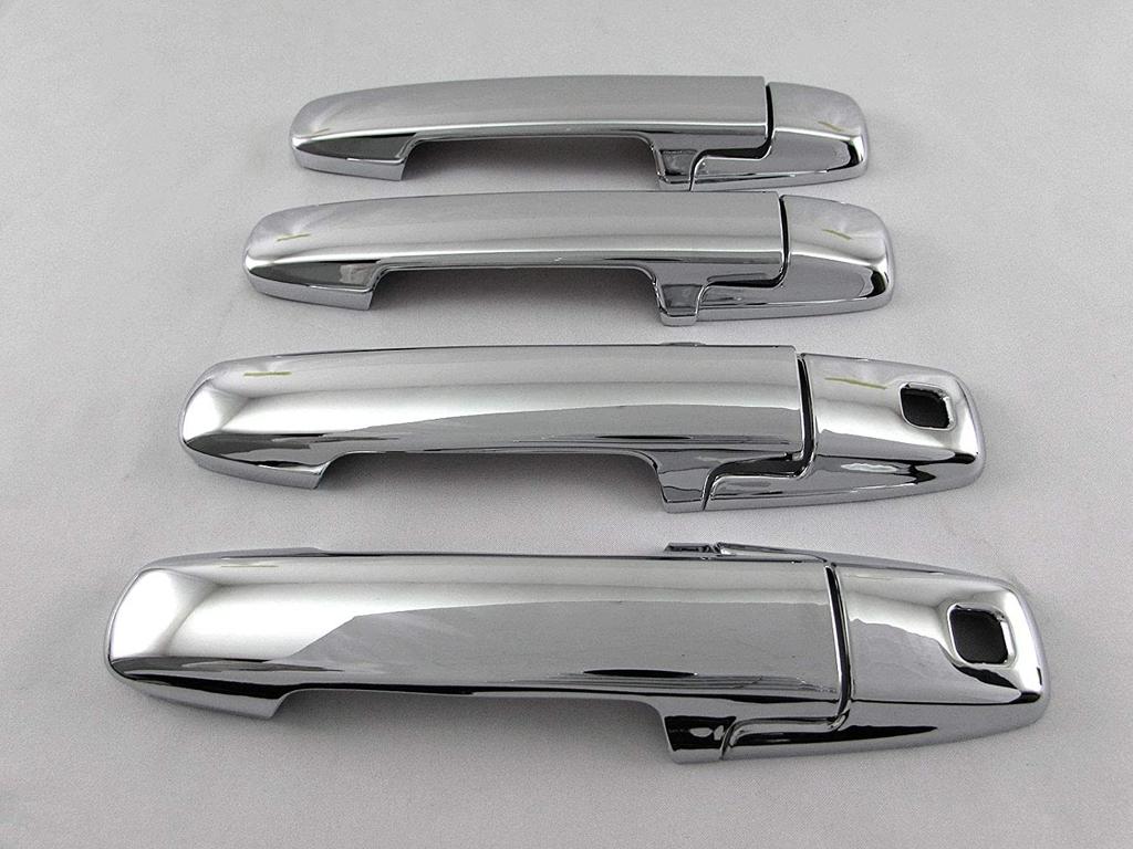 BRIGHTZ Chrome Door Handle Covers for Wagon R Custom Z Compatible with and 95 Wagon R Custom MH55S/MH95S [SPA-NOBU-FS-A0B2C2] MH55, MH95, H55, H95,