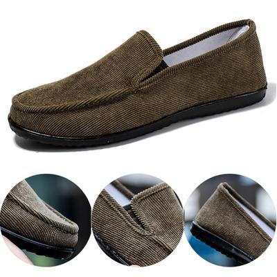 Men Loafers Shoes Brand Fashion Soft Man Moccasins Loafers Canvas Slip-On Casual Shoes Men Outdoor Walking Men Footwear