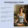Natural Topical Magnesium Cream for Sleep,Nighttime Magnesium Lotion for Neck Shoulder and Leg Deep Relaxation Lotion