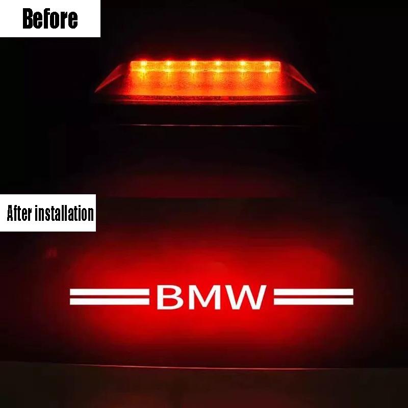 PVC Material Car Brake light Patch Sticker Decoration Accessories For BMW X1 X2 X3 X5 X4 X6 X7 iX3 F20 F10 F07 E70 E46 E90 E92 hbcp90