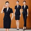 Elegant Women's Summer Professional Suit Set for Hotel & Salon Managers