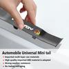 Auto Heckspoiler Mini Spoiler Flügel Kleiner Heckspoiler M LOGO Emblem Dekoration für FIAT Abbas Abarth 500 Panda Bravo Punto Tipo Linea Ducato Freemont