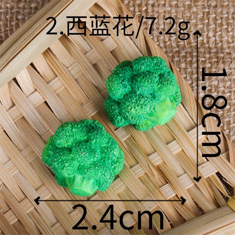 Creative Imitation of Real Food Play Vegetable Doll House Landscape Decoration Accessories Miniatures