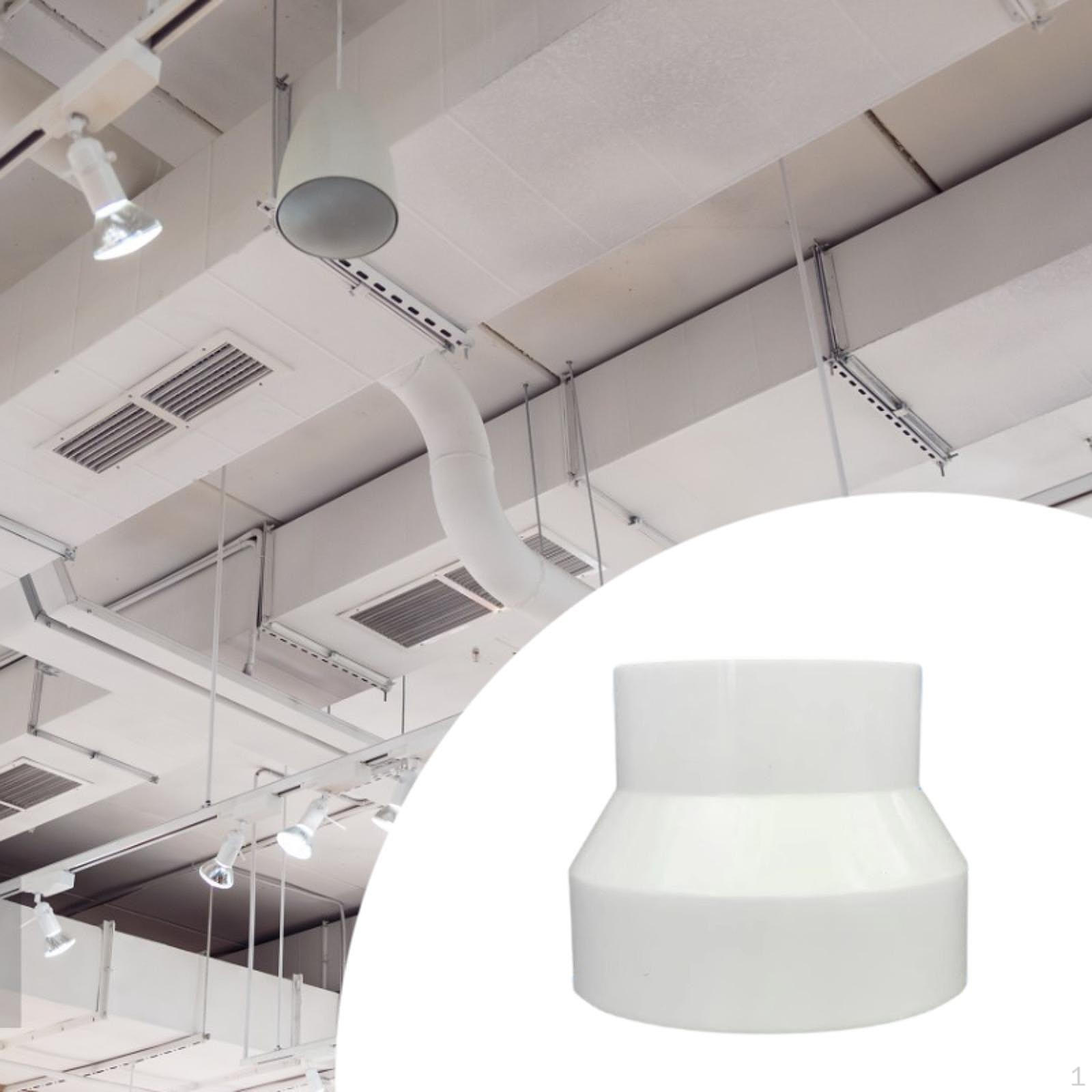 

Аксессуары для воздуховодов, фланцевые соединители для вентиляционных труб для подвальных помещений 150mm to 100mm