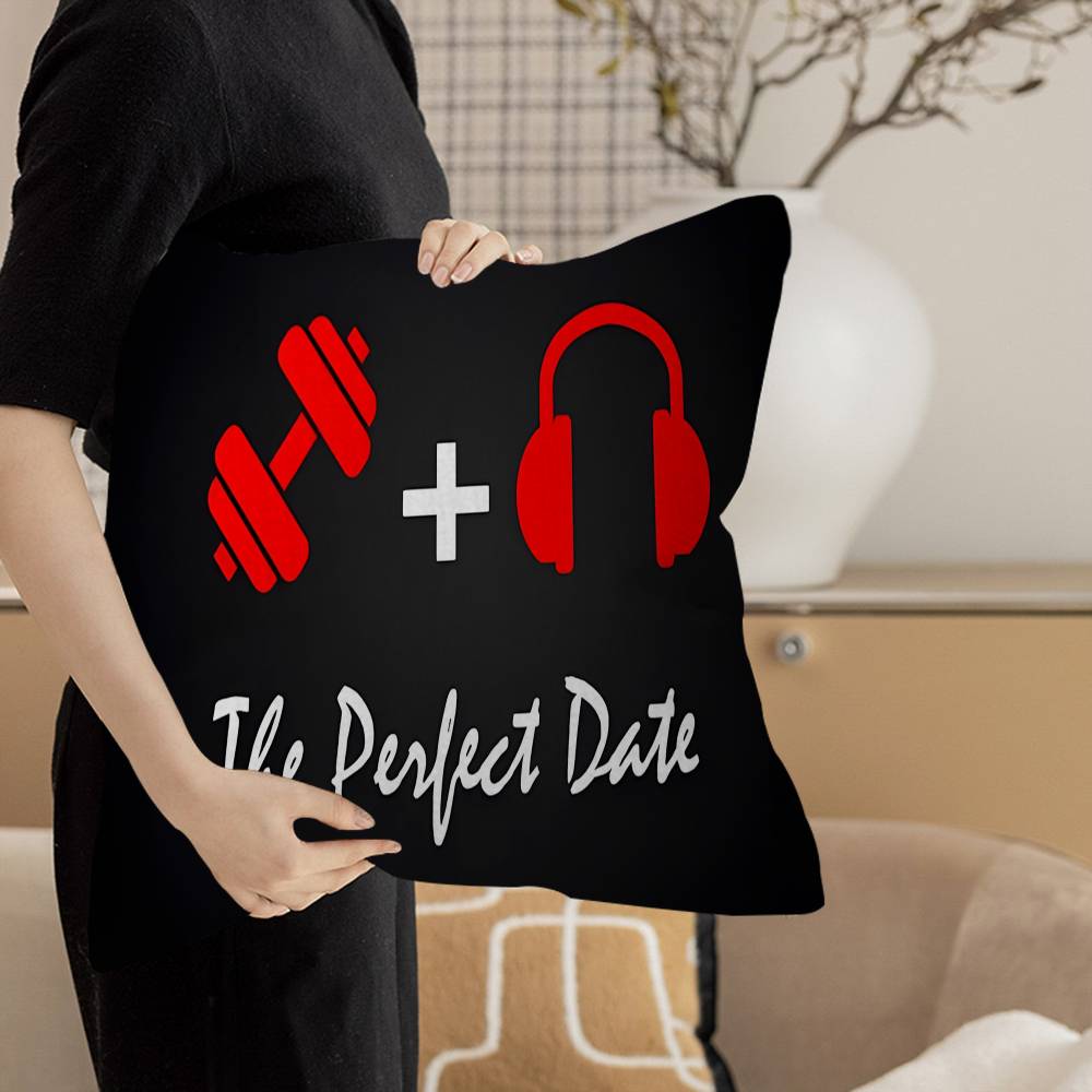 GYM Exercise Time Personalized Pillow Cover Kids Bedroom Wild Party Decor Pillowcase kid Birthday shower Gift