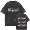 Vintage Washed Don Toliver Octane Tour 2026 Merch T Shirt Mens Rap Punk Gothic Short Sleeve Tshirt Hip Hop Loose Clothing Tees
