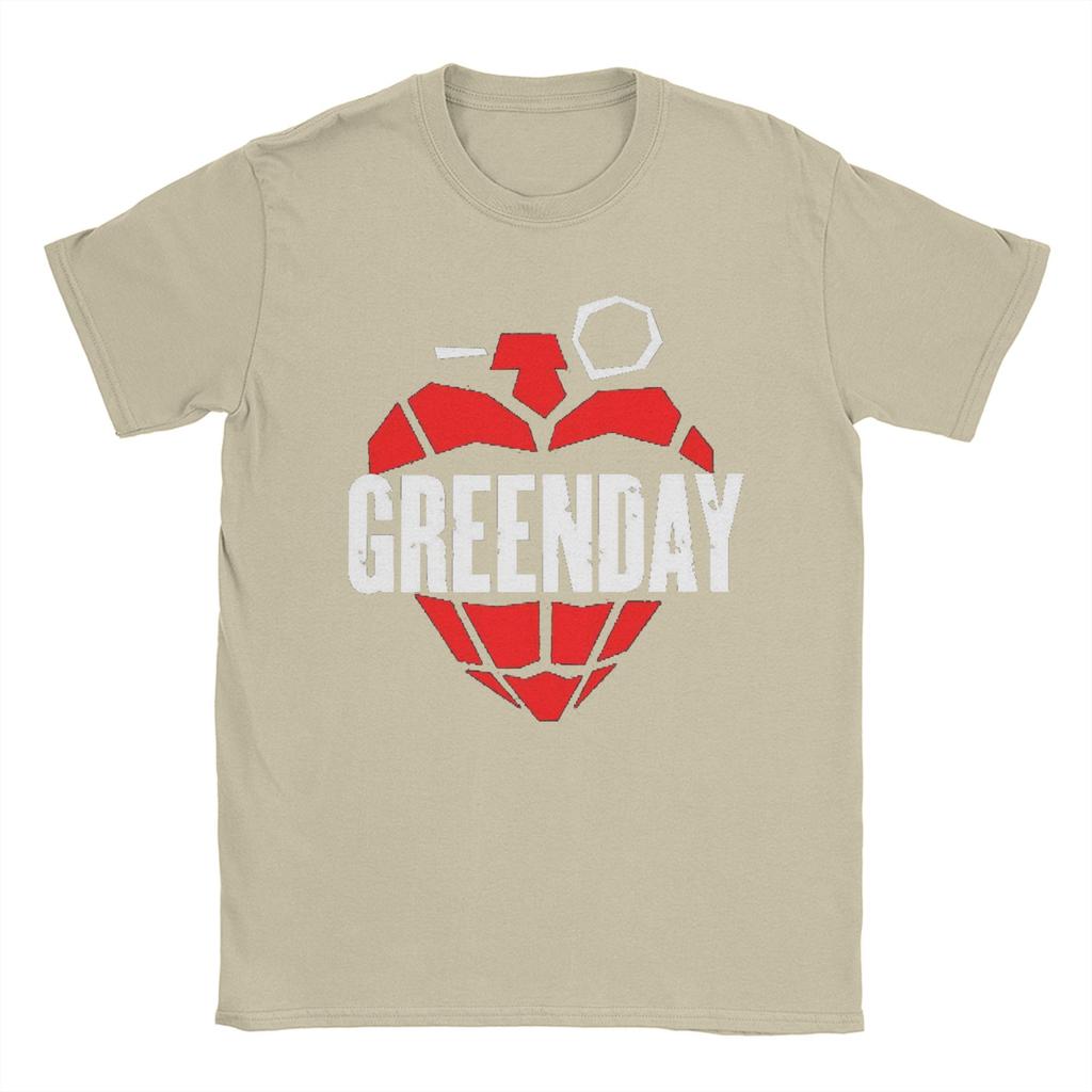 Mens Womens G-Green Day Punk T Shirt Cotton Graphic Printed T-Shirt Band Clothing Outfits